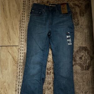 Levi's Women's Medium Blue Flare Jeans